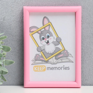 90334831 Рамка 3935834, 10х15 см, пластик, цвет розовый Keep memories STLM-0189263 KEEP MEMORIES