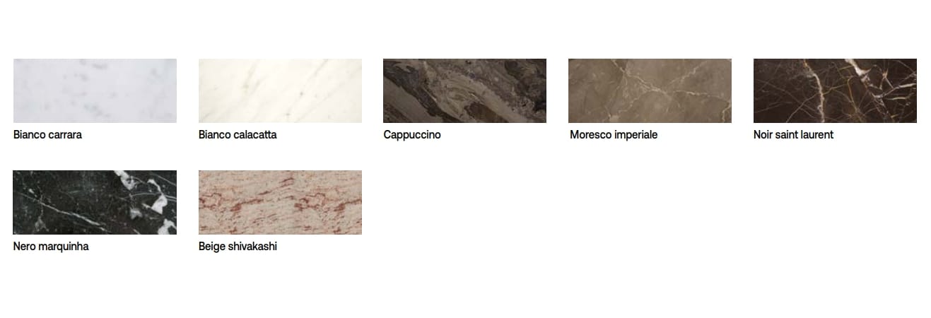 Овальный мраморный журнальный столик Shivakashi Adrenalina Orit ARCH-00127250 - Вид №5