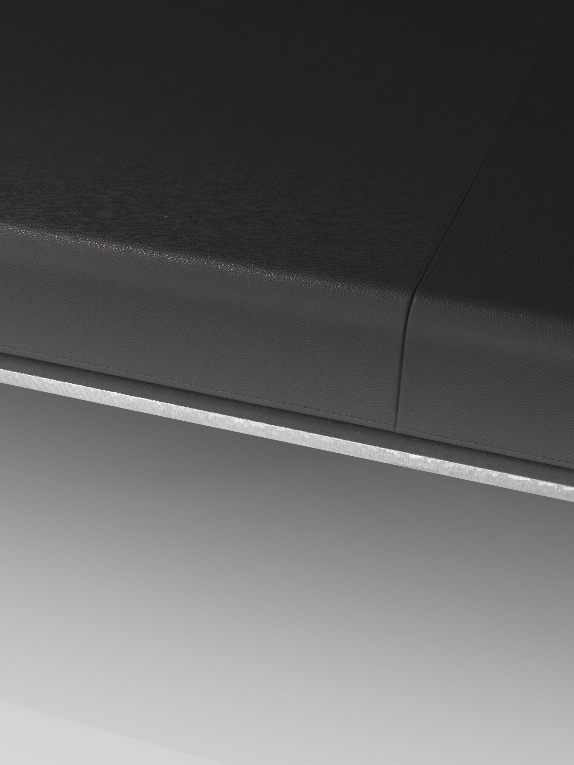 Прямоугольный кожаный журнальный столик Lorenzo Tondelli LEVARE ARCH-00068875 - Вид №2