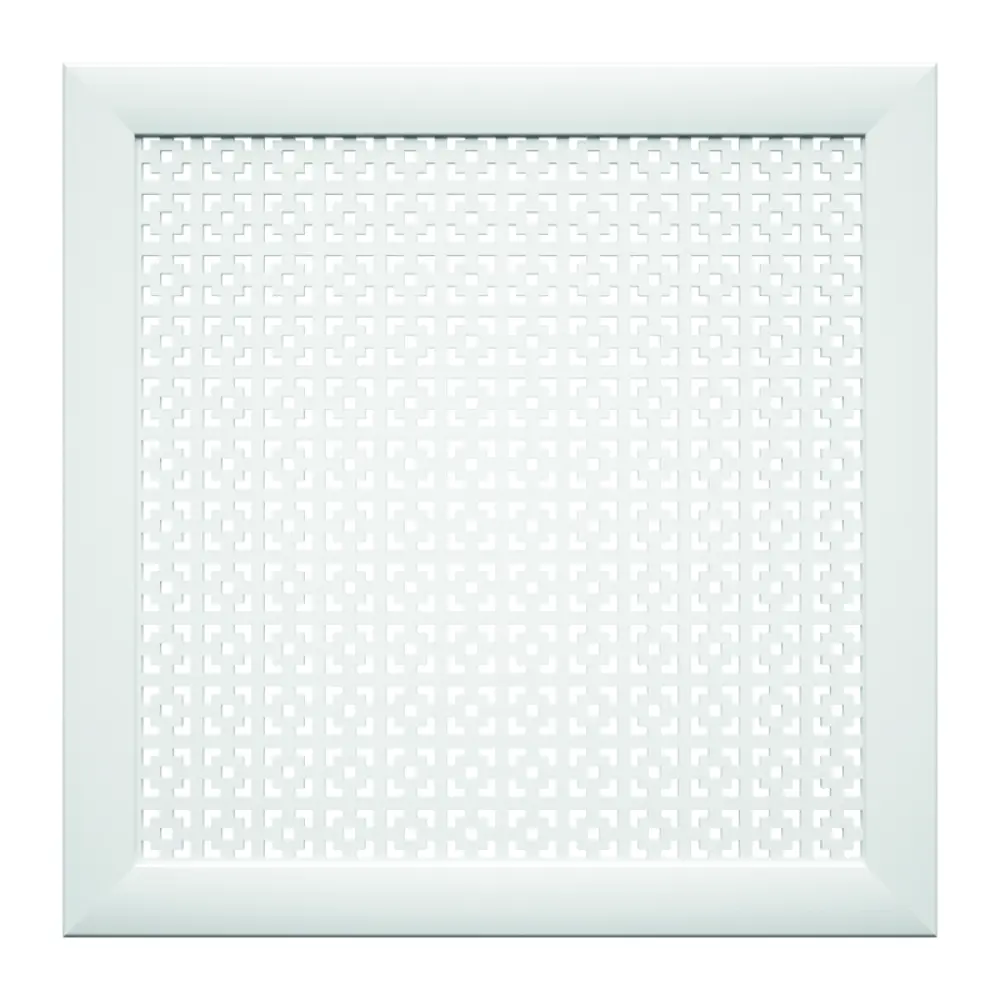 Экран для радиатора Дамаско МДФ 60x60 см белый 85304975 STLM-2021751 STELLA 