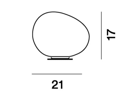 Настольная лампа из дутого стекла Foscarini Gregg ARCH-00124197 - Вид №9