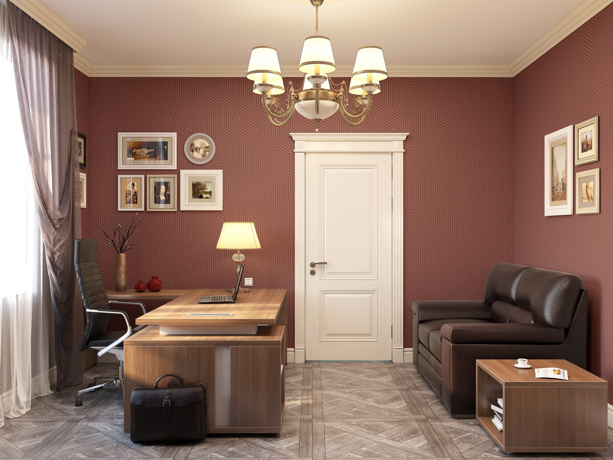 Деревянный стол с ящиками CUF Milano ARCH-00002785 - Вид №1