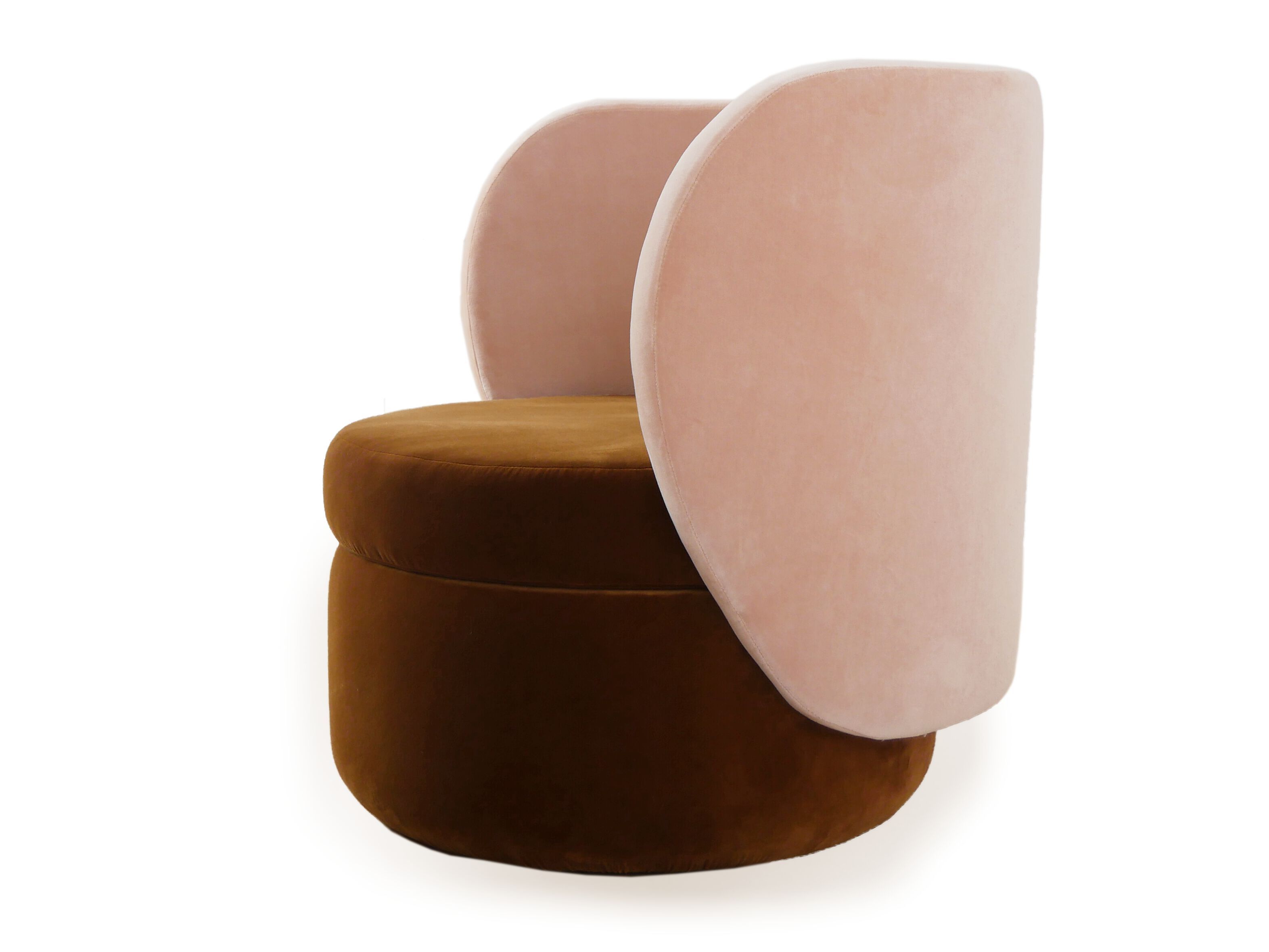 Бархатное кресло DOVAIN STUDIO DEBI ARCH-00139921 - Вид №3