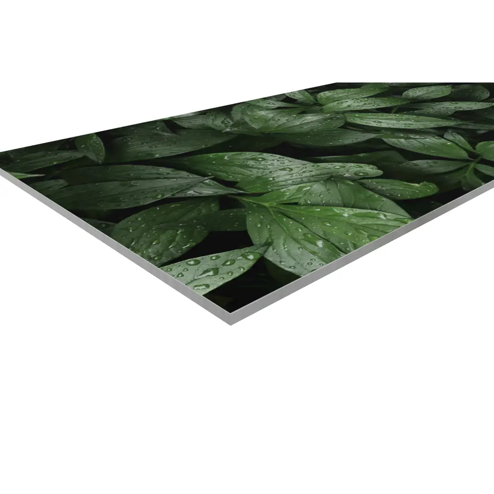 Стеновая панель Botanical Gar 300x0.4x60 см алюминий цвет зеленый ALUMOART STLM-2079049 - Вид №1