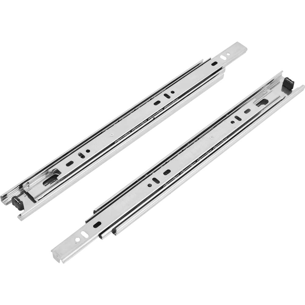 Комплект шариковых направляющих полного выдвижения EDS Chrome EDS-35 35/300 мм сталь, цвет серебро Santreyd STLM-2167733