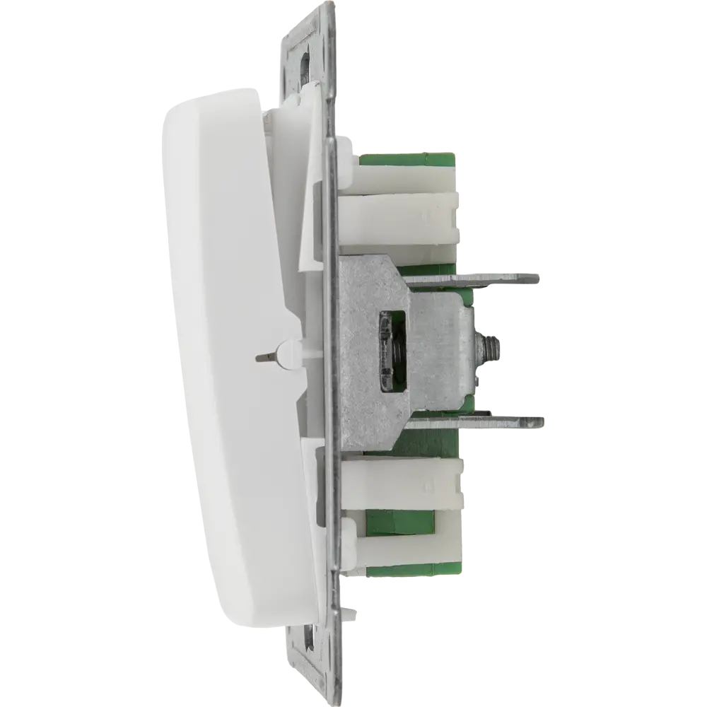 Выключатель встраиваемый Hegel Мастер 2 клавиши цвет белый STLM-2121258 - Вид №3