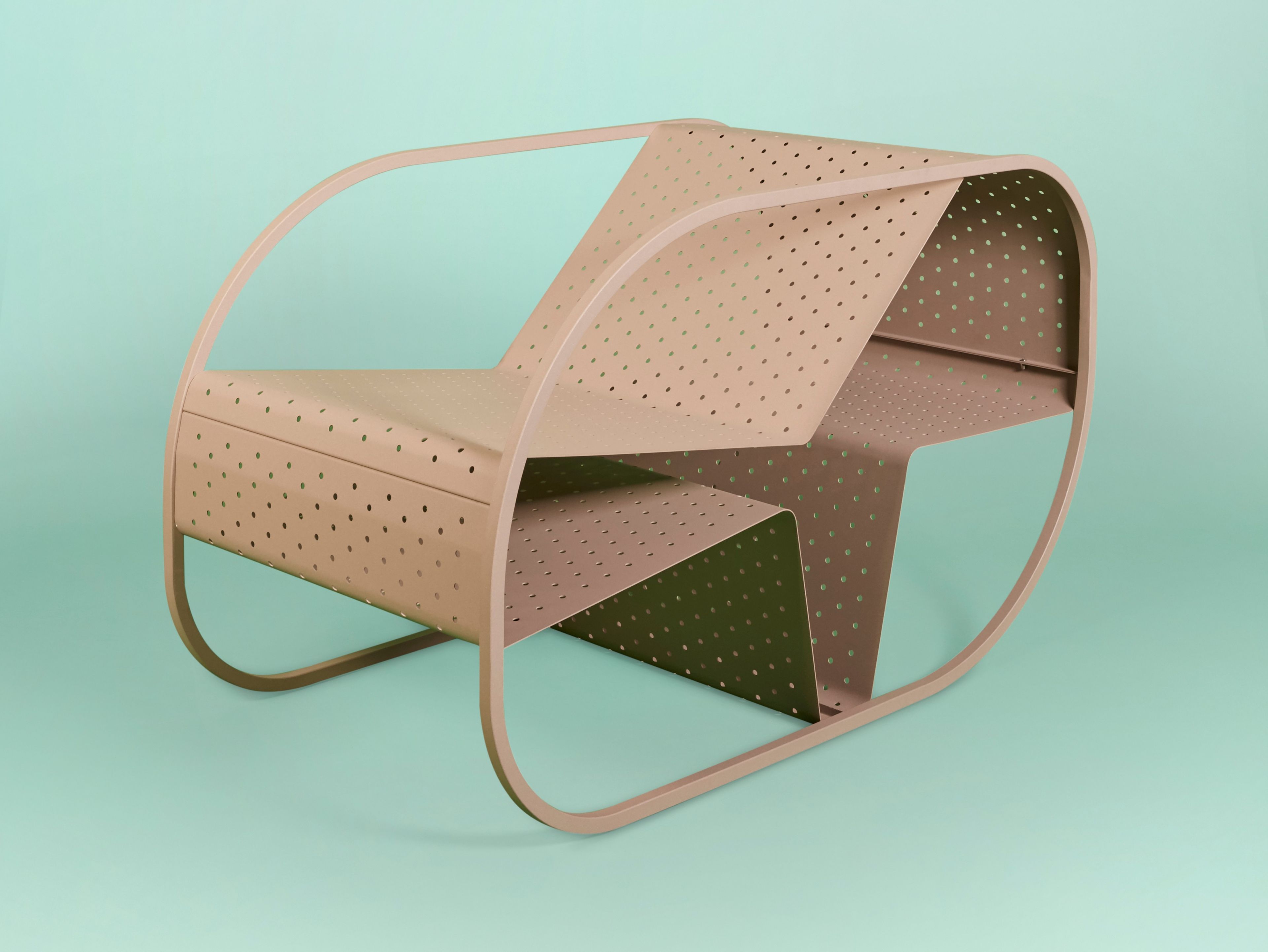 Металлическое кресло Giacopini Flip ARCH-00064739