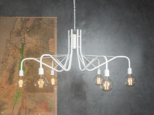 Металлический подвесной светильник