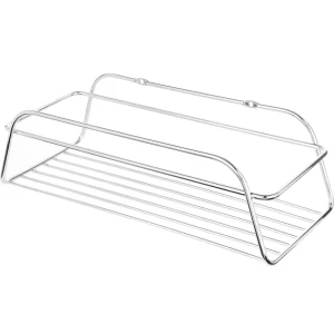 Полка для ванной 28x12x8.5 см цвет хром