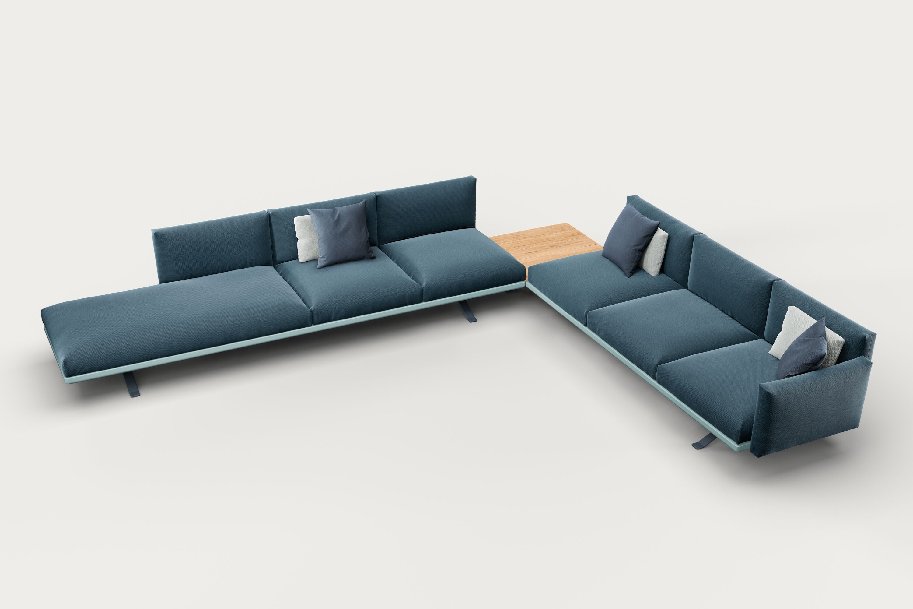 Тканевый модульный садовый диван Kettal Boma ARCH-00084392 - Вид №4