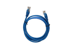 16170811 Литой патчкорд UTP, категория 5е, 1,5м, синий NA102-L-1.5M Telecom