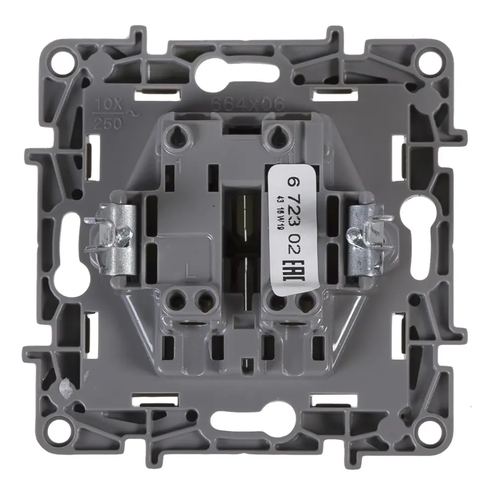 Выключатель двухклавишный Legrand Etika для скрытого монтажа в цвете слоновая кость 17356353 STLM-0007974 - Вид №4