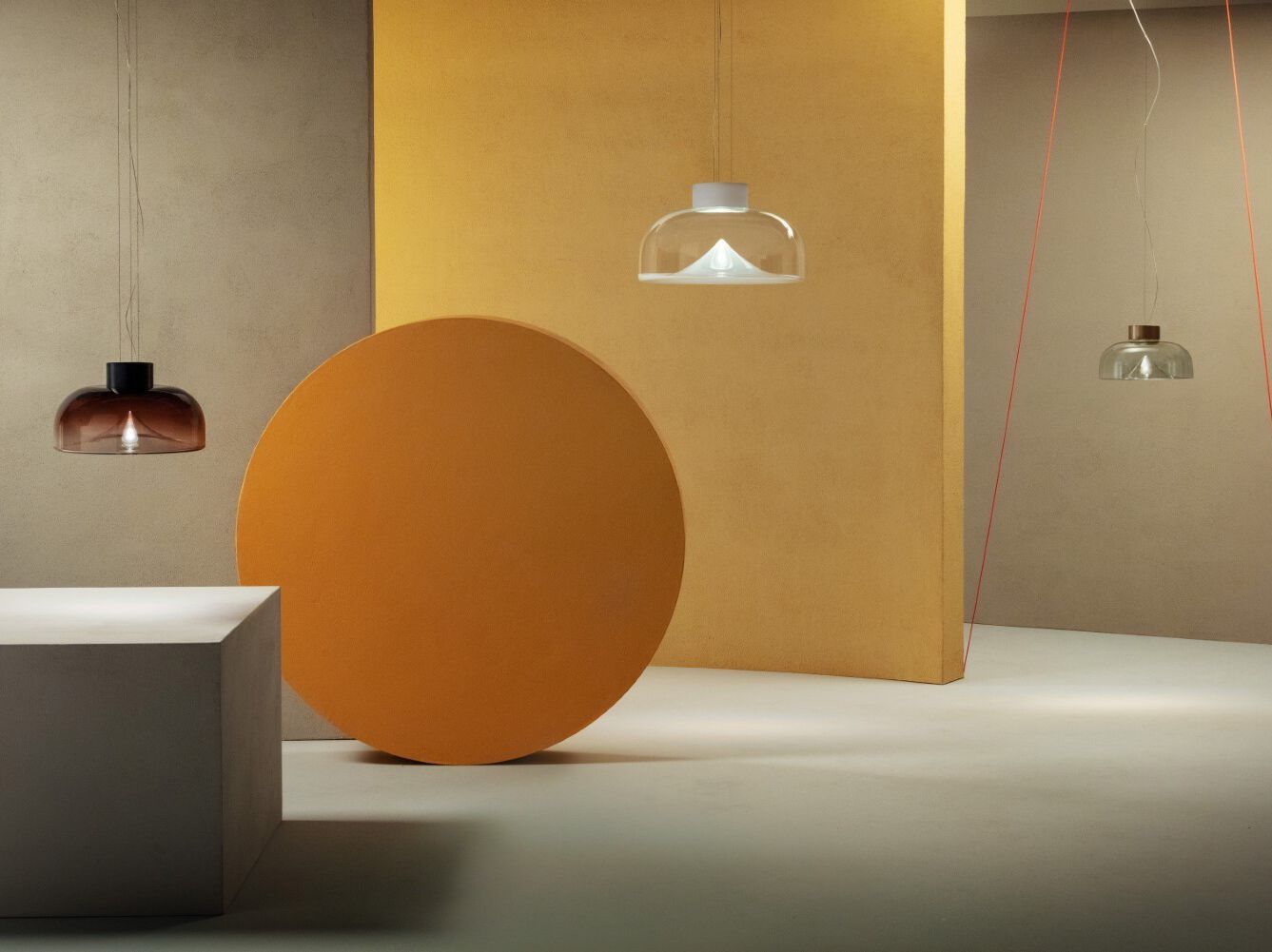 Выдувное стекло светодиодный подвесной светильник Leucos Aella ARCH-00105440 - Вид №8