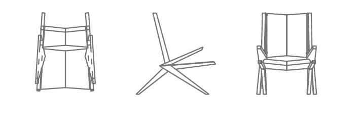 Кресло с подлокотниками HOOKL und STOOL Crocodile ARCH-00150718 - Вид №8