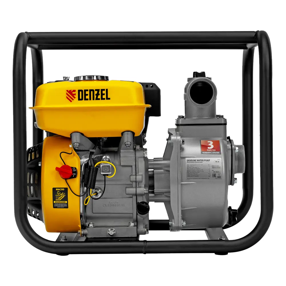 Мотопомпа Denzel PX-50 36000 л/ч STLM-2119310 - Вид №2