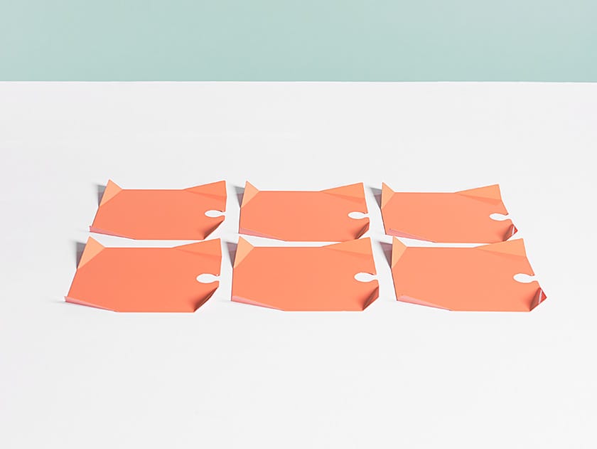 Квадратная металлическая тарелка для коктейлей Giacopini Pliè ARCH-00043244 - Вид №1