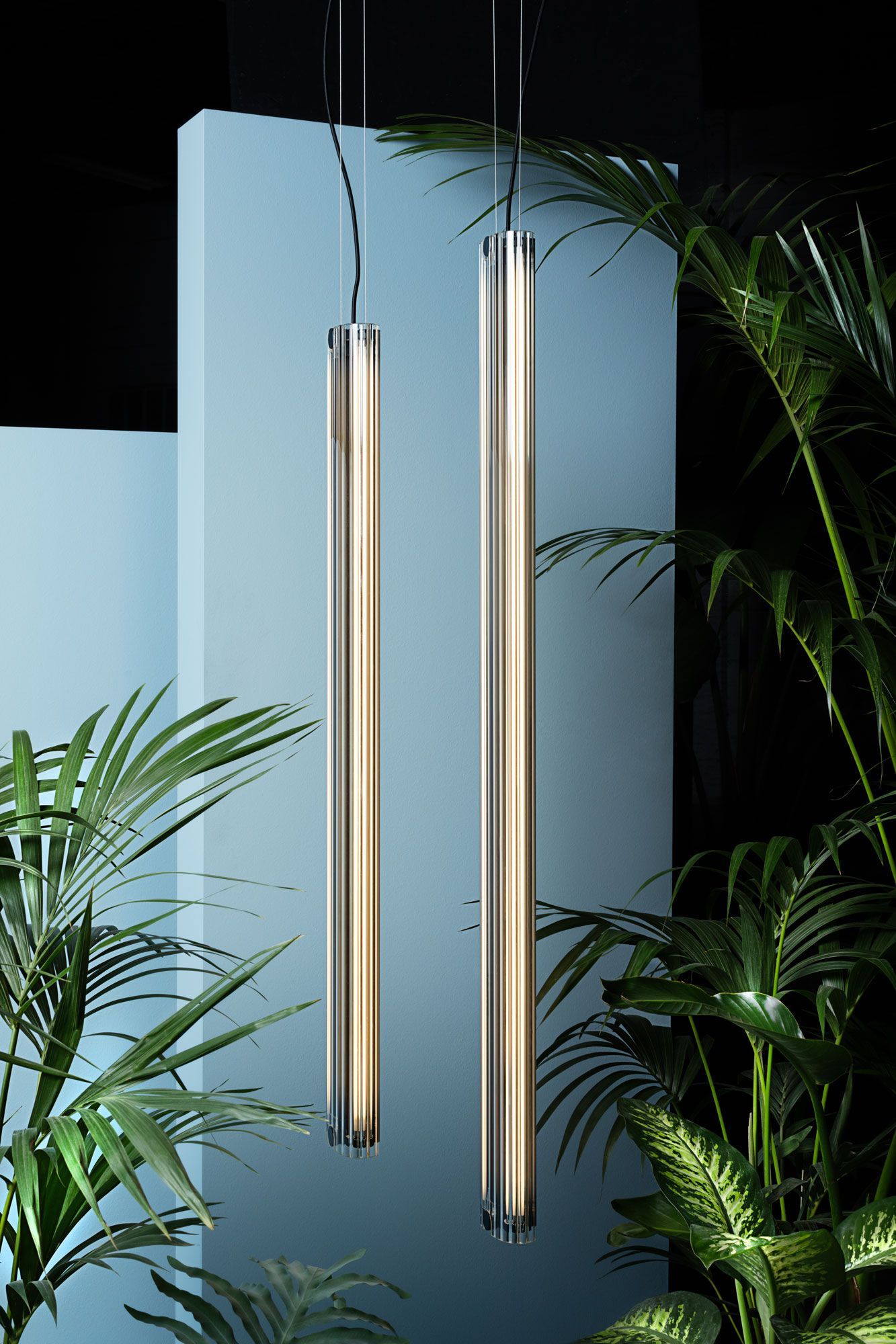 Стеклянный светодиодный подвесной светильник PARACHILNA B15 ARCH-00120325 - Вид №2