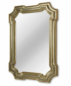 Зеркало настенное влагостойкое античное серебро Monaco ART-ZERKALO ДИЗАЙНЕРСКИЕ, ЗЕРКАЛЬНАЯ 00-3948379 Зеркальный;золото;серебро