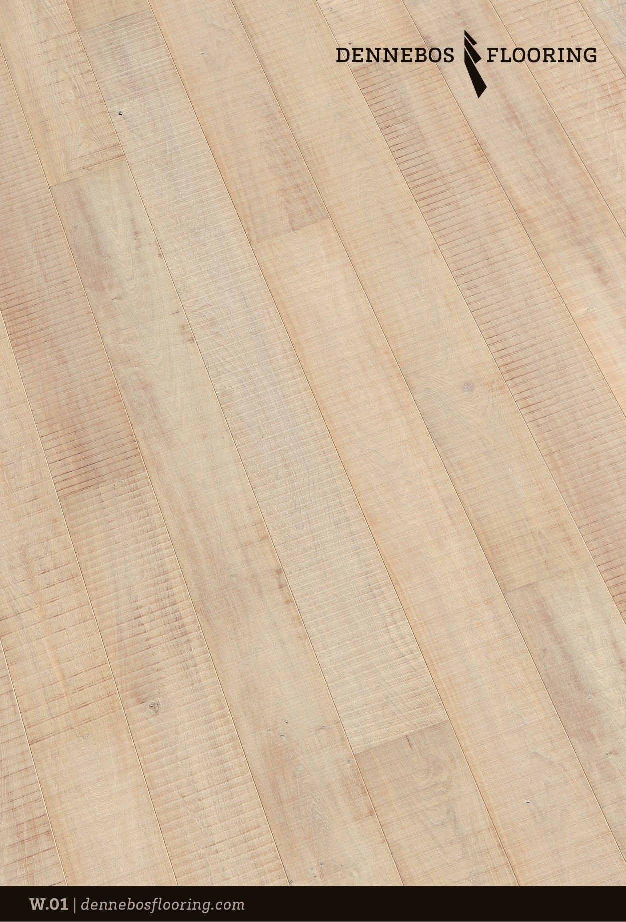 Дубовый паркет Dennebos Flooring Белая мойка ARCH-00014870