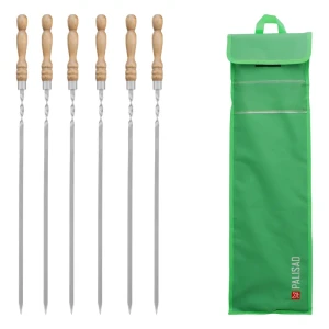 Шампуры Palisad 69753 сталь 65 см 6 шт.