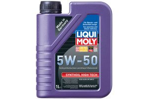 15510768 Синтетическое моторное масло 1л 5W-50 Synthoil High Tech 9066 LIQUI MOLY