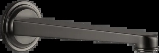 Носик для умывальника 65102 707 Gessi Venti20 ЧЕРНЫЙ МЕТАЛЛ BR. PVD