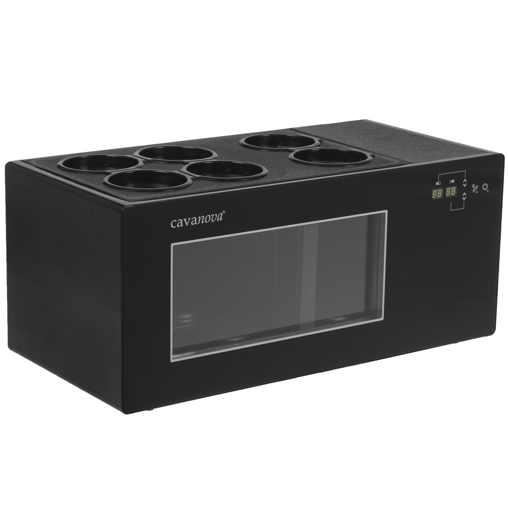 8192694 Винный шкаф Cavanova OW6CD черный STDN-0058483