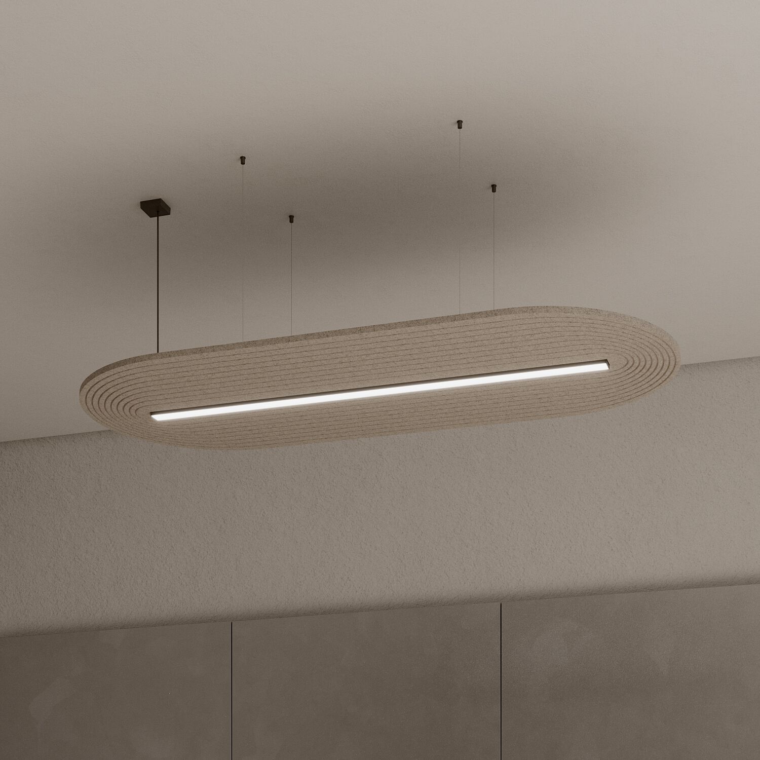 Светодиодный акустический подвесной светильник PROLICHT SERENII ROUND ARCH-00135794 - Вид №2