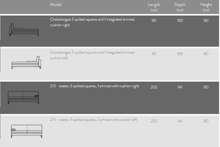 4-местный кожаный диван с полуостровом Duvivier Canapés PIERRE ARCH-00107082 - Вид №3