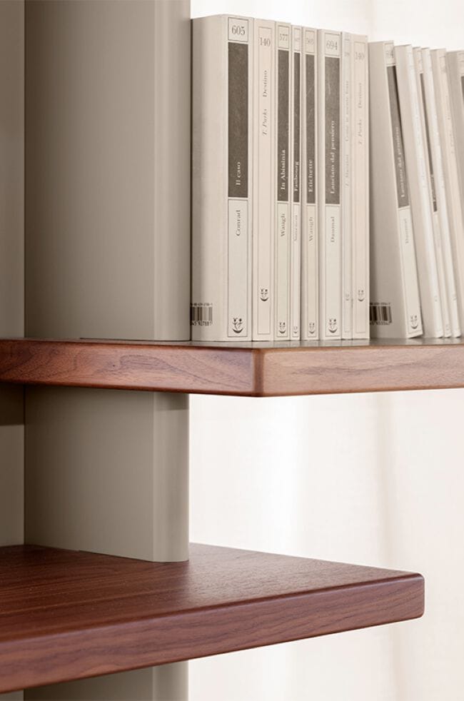 Настенный книжный шкаф из МДФ Vibieffe Quite luxury ARCH-00067160 - Вид №6