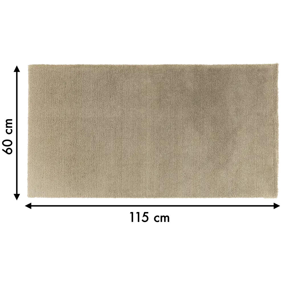 Ковер полиэстер Tony Inspire 60x115 см цвет бежевый 83206091 STLM-2026614  - Вид №6