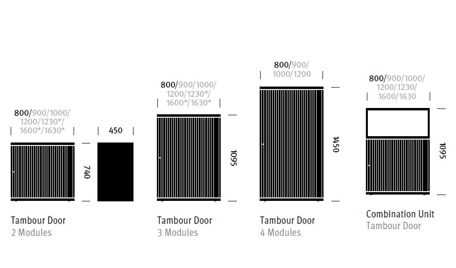 Модульная офисная мебель с дверцами Herman Miller Paragraph ARCH-00081837 - Вид №4