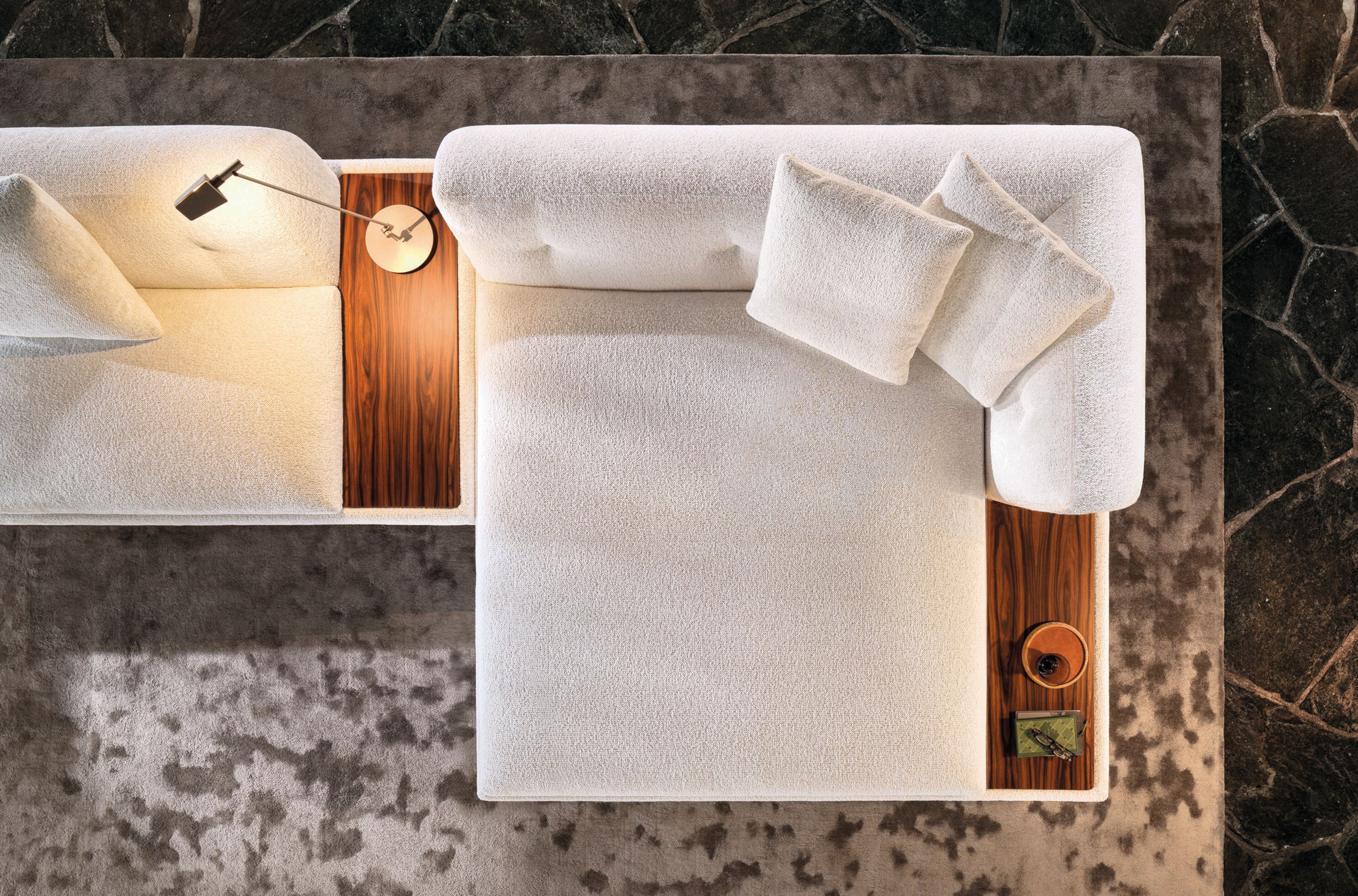 Секционный диван из ткани Minotti Supermoon ARCH-00101155 - Вид №4