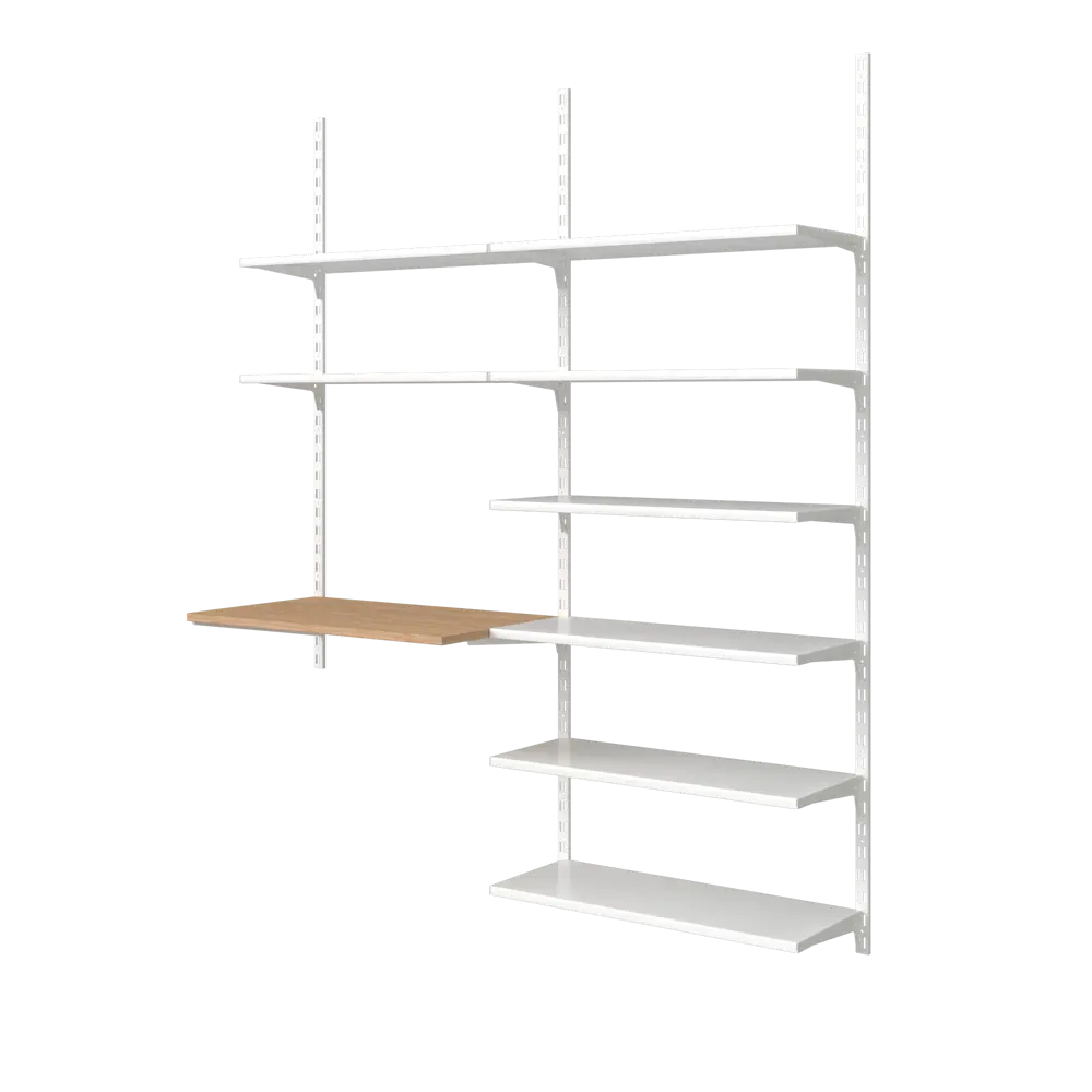 Направляющая двухрядная Spaceo 150 см цвет белый STLM-2141514 - Вид №2