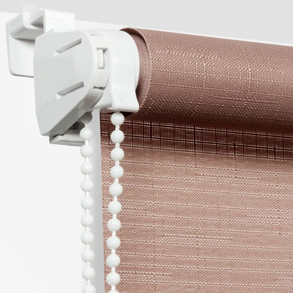 Штора рулонная Inspire «Шантунг» 80x160 см, цвет розовый 82612901 STLM-2025220  - Вид №1