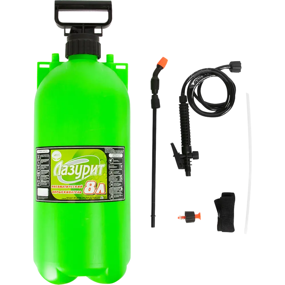 Опрыскиватель садовый помповый Лазурит 8л Инструм-Агро Товар без серии STLM-2186853 - Вид №2