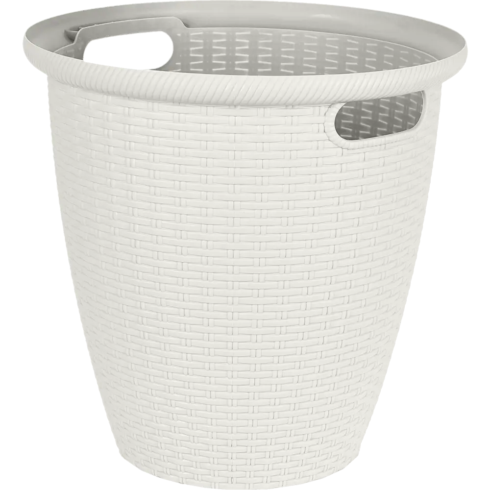 Корзина для белья Keeplex Rattan цвет белое облако STLM-2200711 - Вид №2