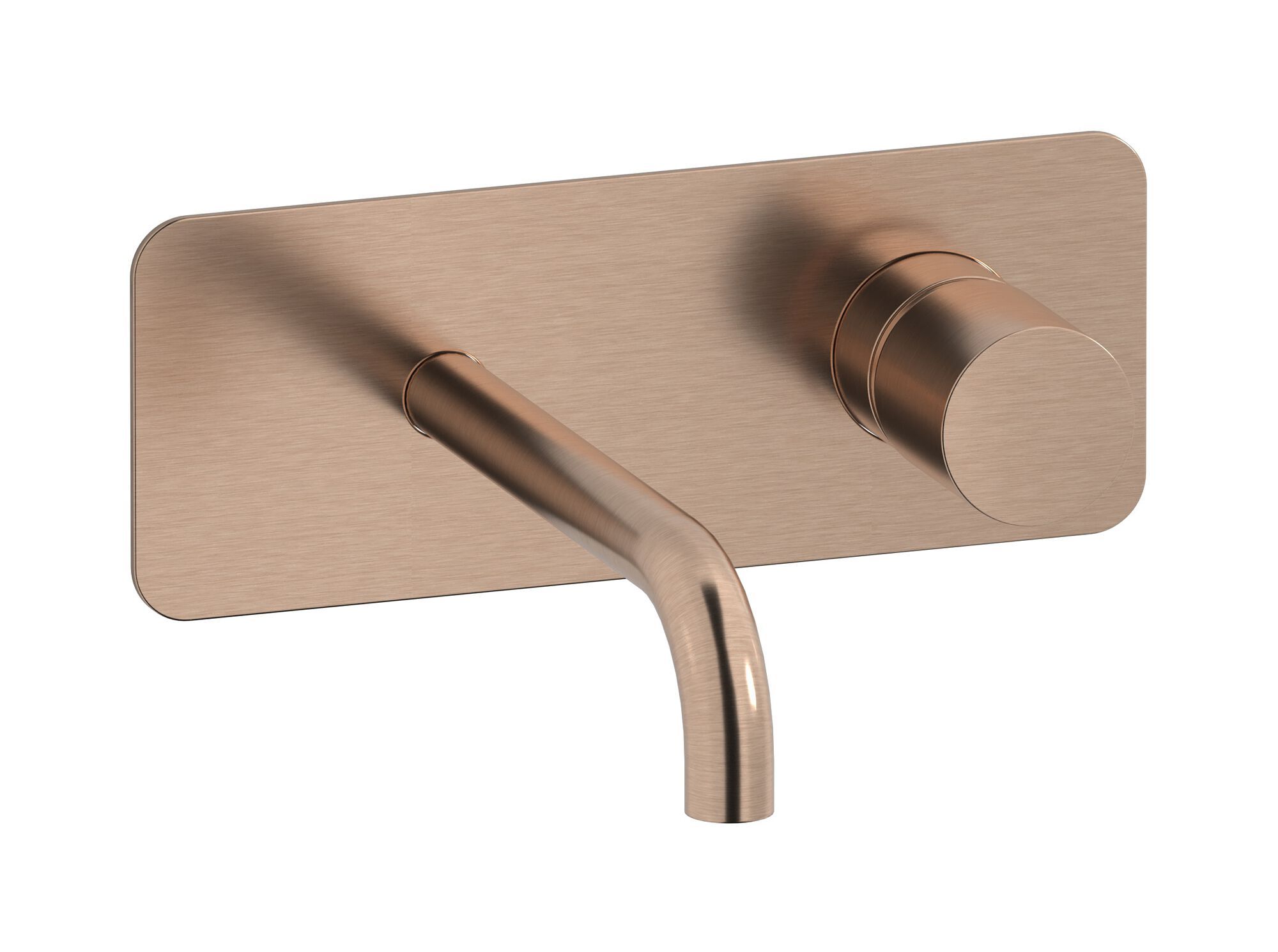 Настенный смеситель для раковины с 2 отверстиями и автоматическим сливом IB Brera ARCH-00042808 - Вид №6