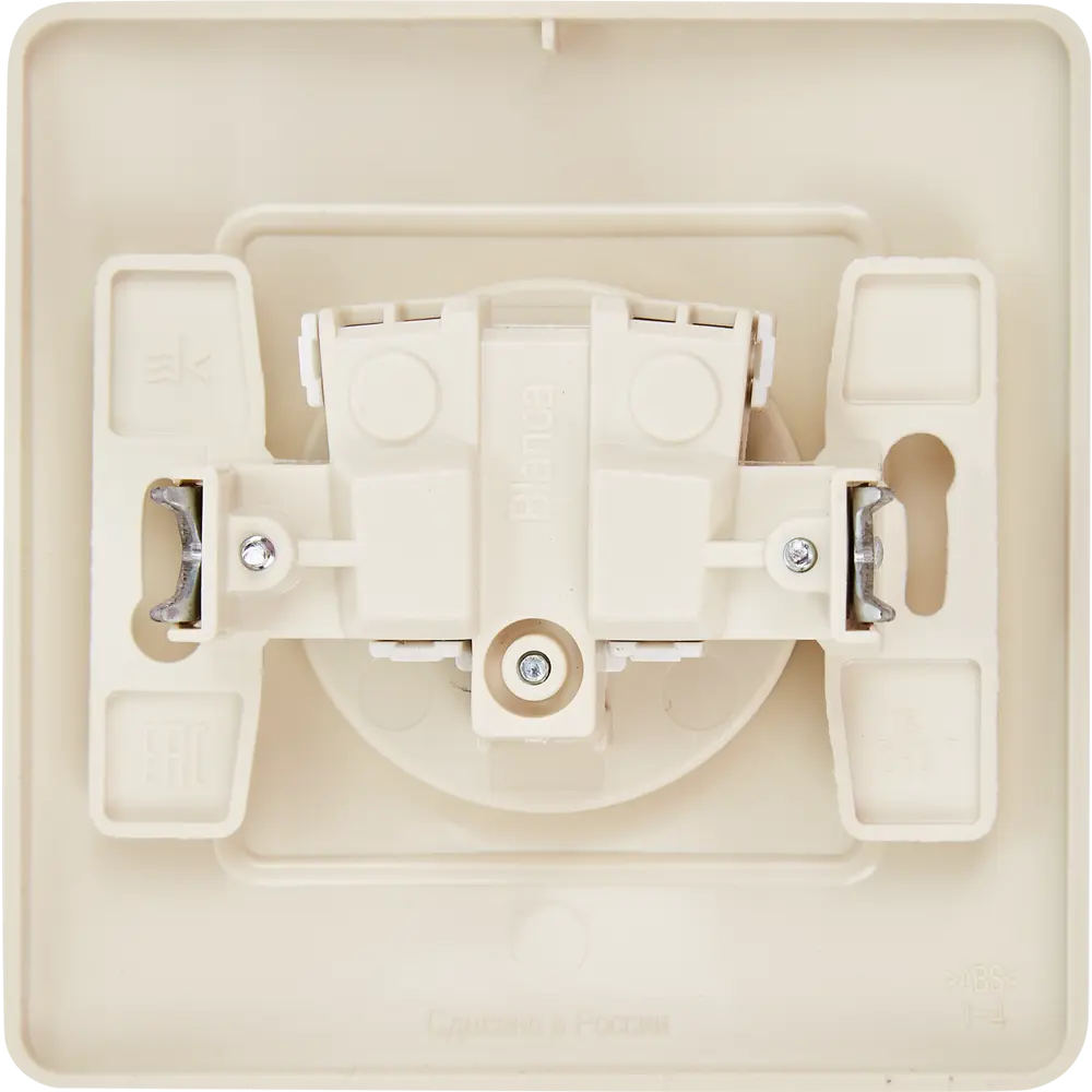 Розетка встраиваемая Systeme Electric Blanca без заземления без шторок 16 А цвет бежевый STLM-2193978 - Вид №3