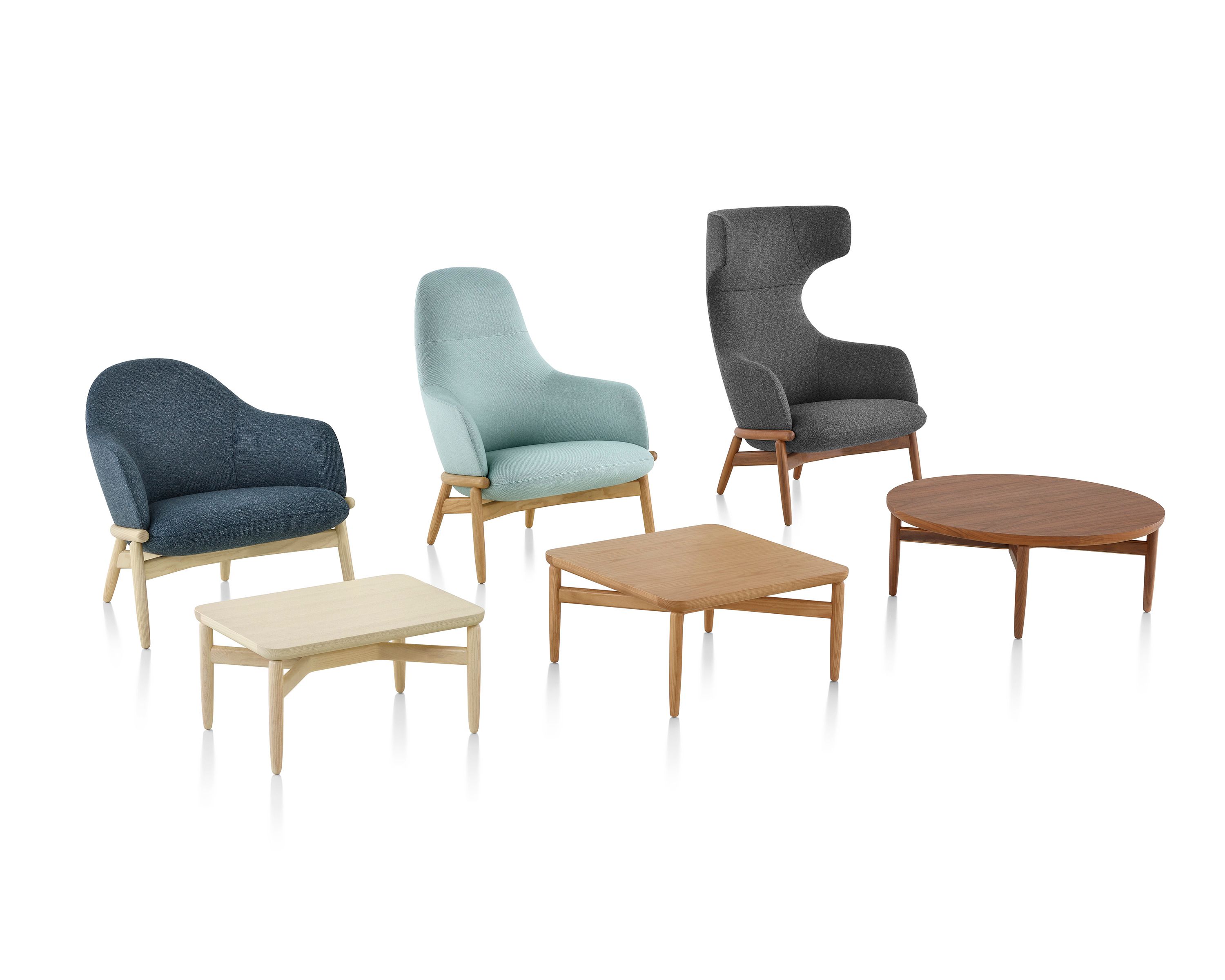 Тканевое кресло с высокой спинкой Herman Miller Reframe ARCH-00116091 - Вид №6