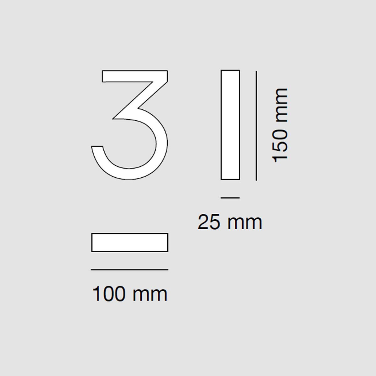 Номер дома в BETALY® In Stock 9010 девяносто десять ARCH-00077598 - Вид №2
