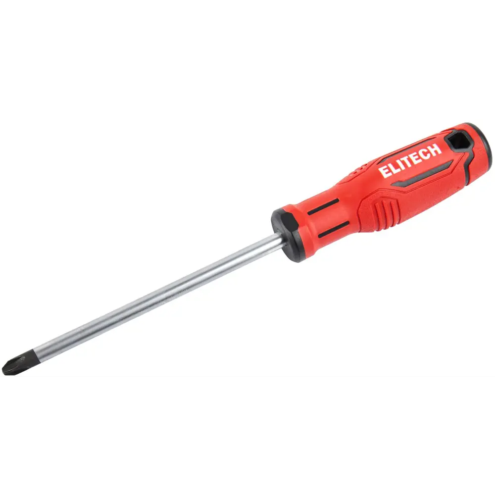 Отвертка крестовая Elitech PH3x150 мм с магнитным наконечником 89407132 STLM-1579142
