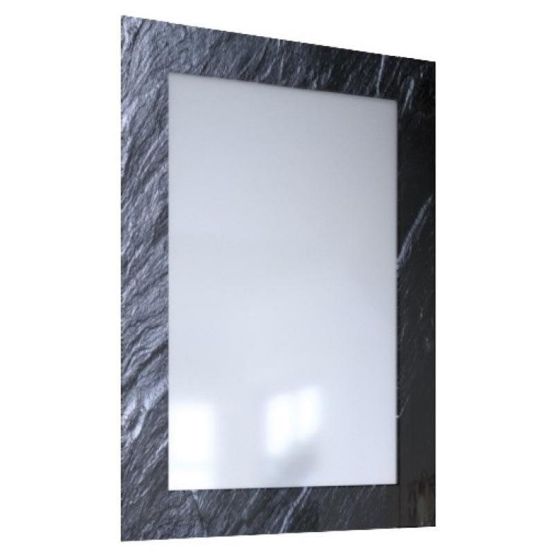 92728050 Зеркало с подсветкой Glass 60 см цвет черный Зеркало для ванной STLM-0544030 MARKA ONE