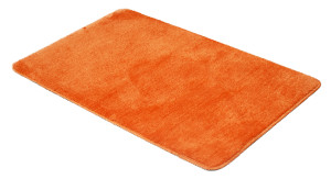 86851503 Коврик для ванной комнаты 50x80 см цвет оранжевый Presto STLM-0072035 SWENSA