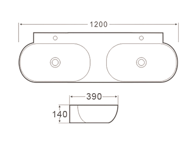 Раковина чаша SL-2113 SANTILINE  - Вид №1