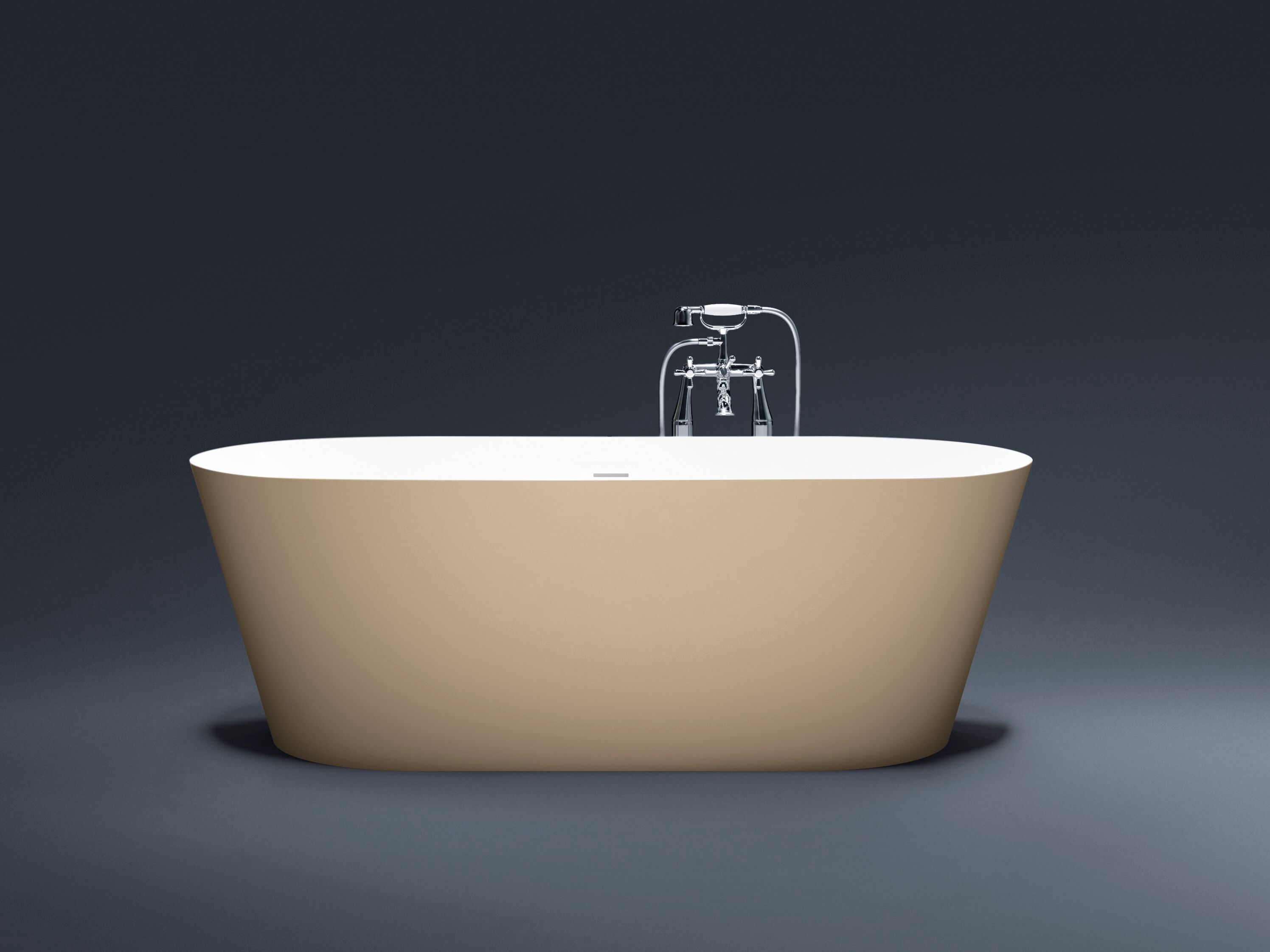 Акриловая овальная центральная ванна Gruppo Treesse мебель для ванной комнаты-отдельно стоящие ванны ARCH-00033432 - Вид №4