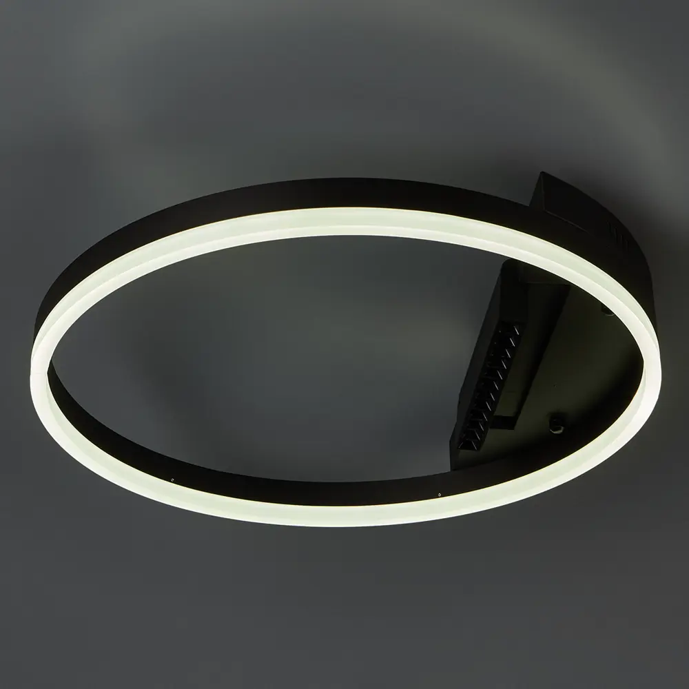 Люстра потолочная светодиодная Frame FR6084CL-L68B цвет черный 89335080 STLM-2005768 Freya  - Вид №2