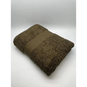 91959359 Полотенце Tm textile БК550-Л1018 70 x 140 см хлопок цвет темно-оливковый STLM-1538858