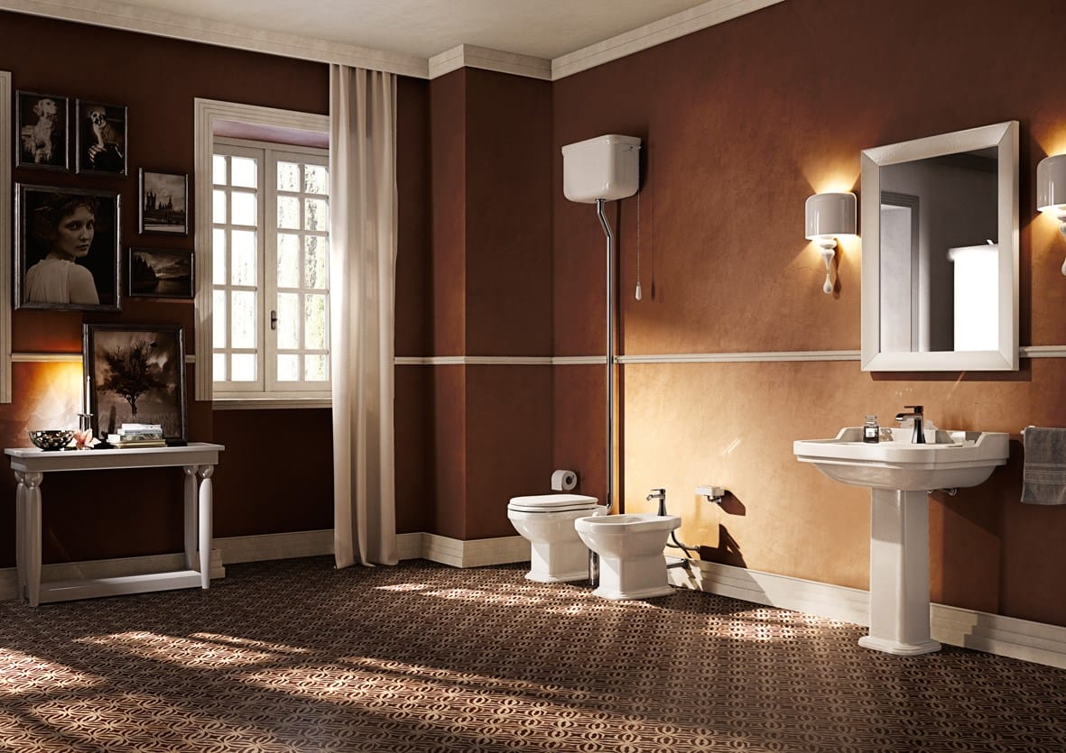 Керамический туалет с внешней кассетой Ceramica Flaminia Efi ARCH-00097525 - Вид №5