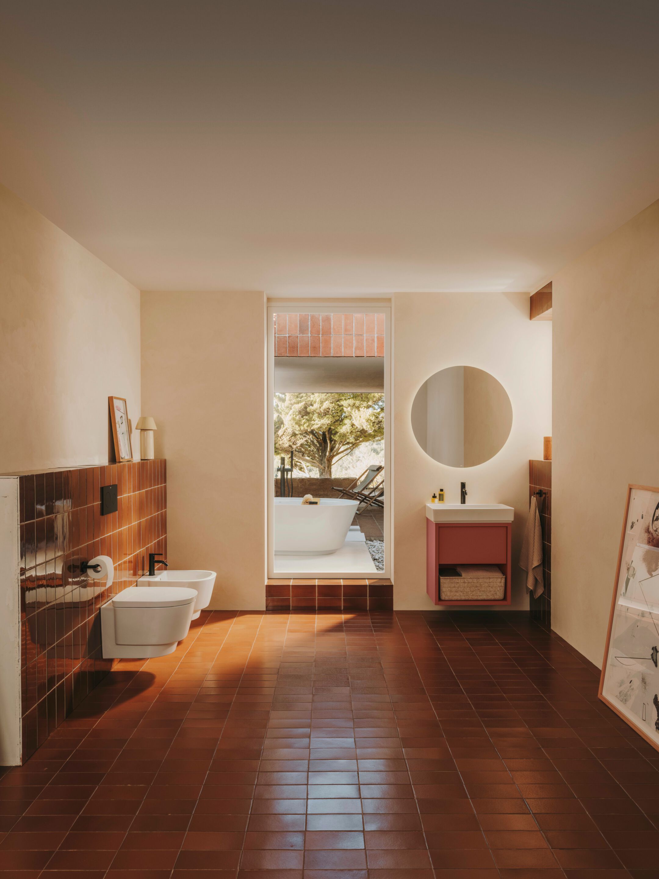 Деревянный подвесной умывальник с ящиками Roca ARCH-00062872 - Вид №7